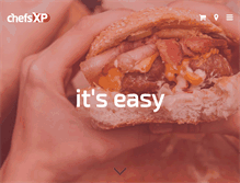 Tablet Screenshot of chefsxp.com
